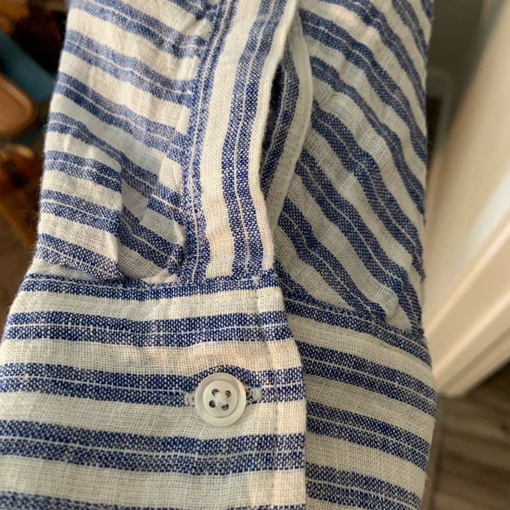 Rails Rylan Top In Atlas Stripe. Long Sleeves, Pa… - image 6